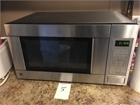 G.E. Stainless Microwave