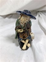 Small Japanese Figure With Jug