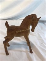 Hand Carved Wooden Horse