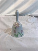 Ceramic Bell With Flowers