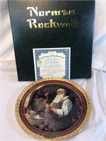 Norman Rockwell Collectible Limited Edition Plate