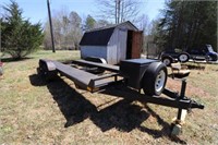 '97 2 Axle Trailer w/ Wench, 16 ft