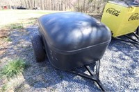 Luggage Trailer with Fender & Spare Tire