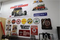 18 Metal Signs, Banner, Ford Step