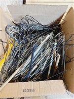Box Of Metal Clothes Hangers