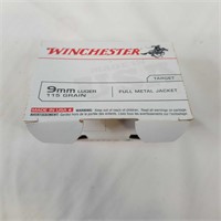 Ammo, Winchester 9mm, full box