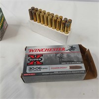 Ammo, Winchester 30-06, full box
