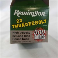 Ammo, 22LR, 500 rounds