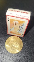 Miniature Nude Pinuo Playing Cards & token