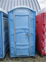 Blue Porta Potty