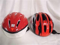2 Bicycle Helmets L/XL
