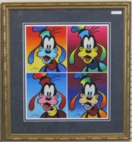 Goofy Suite of 4 Giclee by Peter Max
