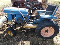 speedex lawn tractor w/ blade & mower