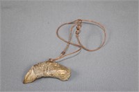 C1900 West African Crocodile Claw Necklace
