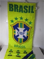 NEW BRASIL CBF SOCCER BANNER