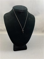 Sterling Silver Chain with Cross