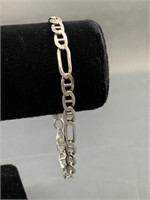 Sterling Silver Italian Men's Bracelet