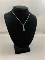 Sterling Silver Necklace with Continental (835)