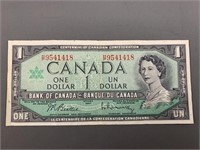 1967 Canadian Centennial One Dollar Bill