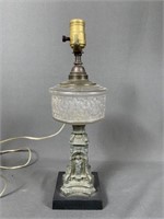 C1890 Victorian Oil Lamp