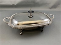 C1920 Silver Warming Dish