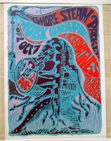 1967 California Concert Poster - Baltimore Steam P