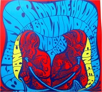 1967 Poster Big Bro. & Holding Co (Janis Joplin)