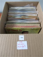Lot of 75 45rpm Records, 7”