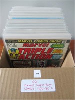 Lot of 50 Marvel Super Hero Comics