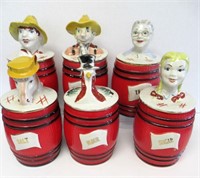 1950s Old MacDonald’s Farm Canister Set