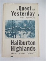 In Quest of Yesterday: Haliburton Highlands