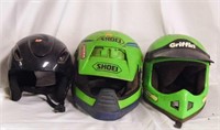 3 Riding Helmets