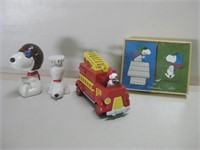 Snoopy Lot - Playing Cards, Truck, Bobblehead, etc
