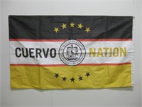 72" x 41" Cuervo Nation Flag