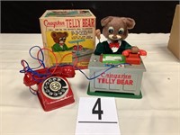 1950'S CRAGSTAN TELLY BEAR MADE IN JAPAN