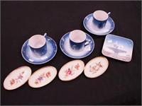 Danish china: three Royal Copenhagen