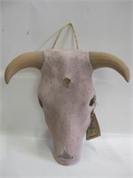 16" Santa Fe Skulls Pottery Decor Skull