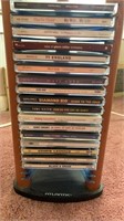 CD Holder w Assorted CDS - all verified match