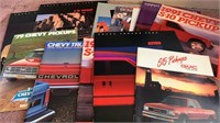 79-91 Chevy Truck/Van Brochures