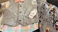 Boys 18m Outfit & Mickey Mouse Shirt NWT