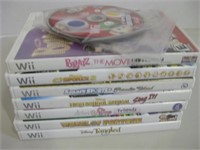 Wii Miscellaneous Gaming Discs Untested