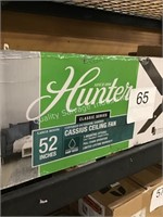 HUNTER 52” CEILING FAN