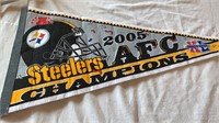 05 Steelers AFC Champions Pennant