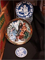 16 Royal Copenhagen Christmas collector plates