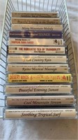 Assorted Relaxing Sounds Cassette Tapes- all