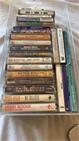 Country/Assorted Cassette Tapes- all match case