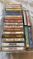 Country/Assorted Cassette Tapes