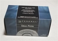 Federal No.100 Small Pistol Primers