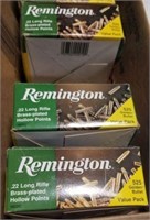 2,600rds. Remington 22LR High Velocity Ammo