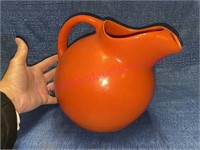 Old Homer Laughlin harlequin pitcher (7.5in tall)r